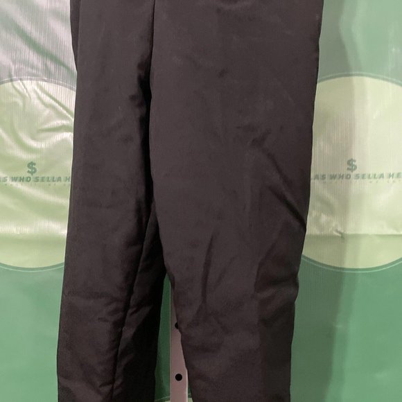 FERA INTERNATIONALE Women's VINTAGE stirrup ski BIBS in BLACK sz 8S -  EUC - Picture 4 of 14